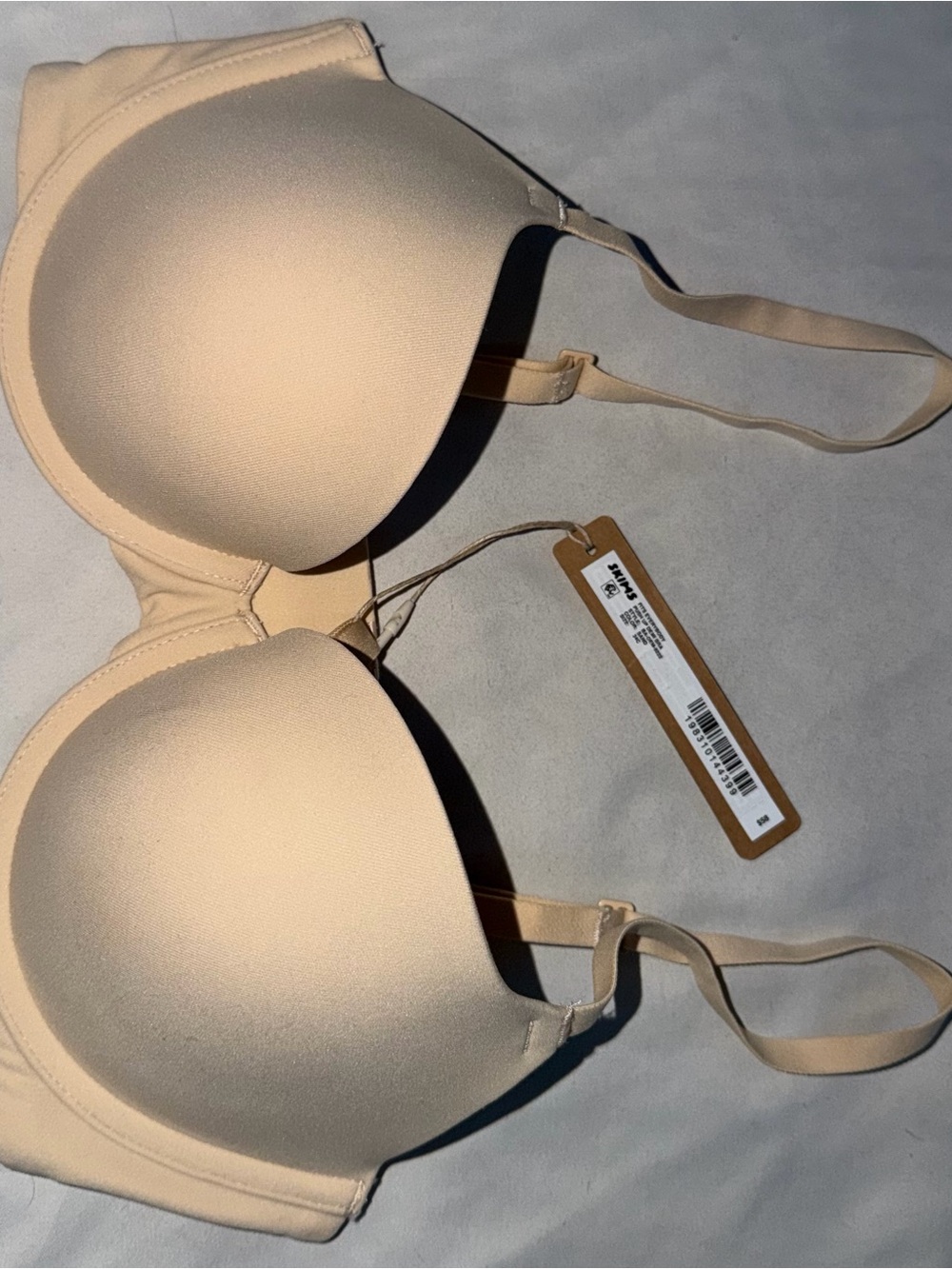 SKIMS Light Beige Smooth T-Shirt Bra